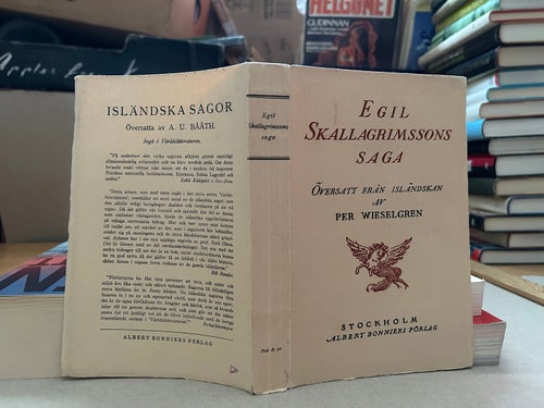 Egil Skallagrimssons saga, bok, Very good plus