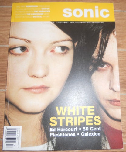 Sonic nr10 2003 White Stripes, Ed Harcourt, Fleshtones, 50 cent, Shout out Louds