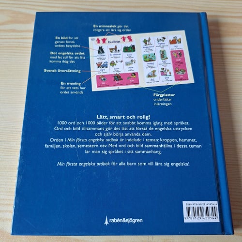 Min första engelska ordbok av Rabén & Sjögren, 2006