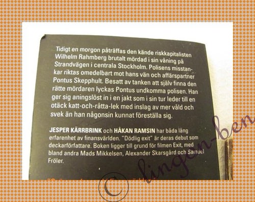 Kärrbrink / Ramsin - Dödlig exit