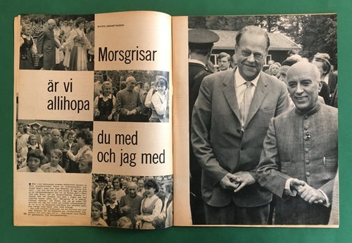 SE nr 26 1957 - Nehru, Solweig Andersson-Joseph Wilder, Tito, Khan m.m.