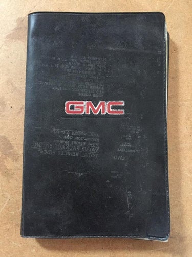 1994 GMC Safari Owner's Manual