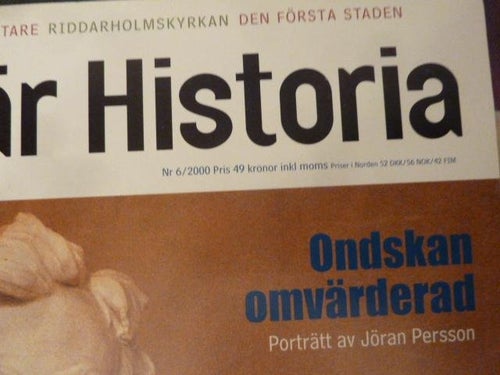 POPULÄR HISTORIA, NR 6 - 2000, TIDNING, WASHINGTON D.C.