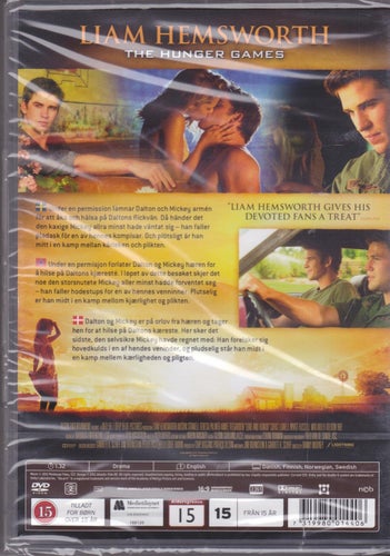 DVD / Love And Honor / Liam Hemsworth, Teresa Palmer / Ny & Inplastad