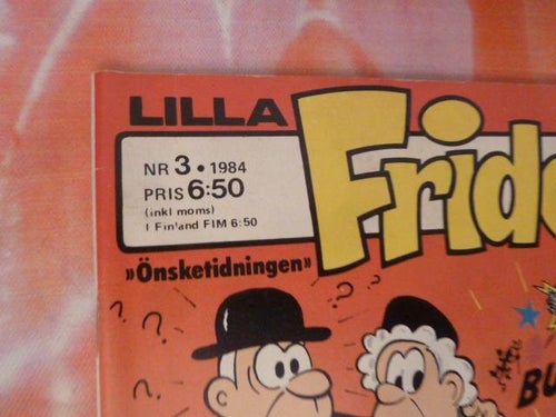 LILLA FRIDOLF, NR 3 - 1984, TIDNING