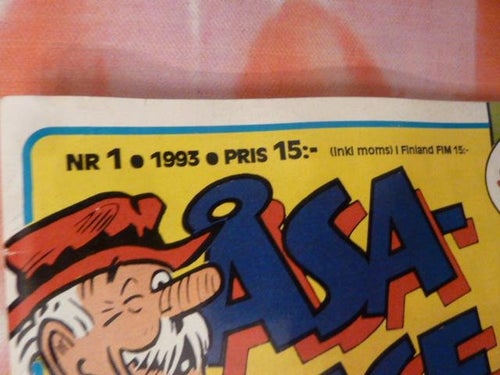 ÅSA-NISSE, NR 1 - 1993, TIDNING