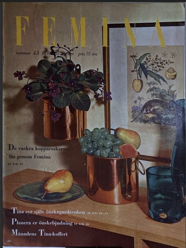 Femina 43 1959 Arvid Nordquist, Frank Sundström, Japan, Storbritannien