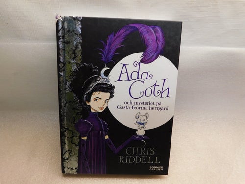 ADA GOTH Chris Riddell Bonniers Inbunden Bok Ungdoms Bok