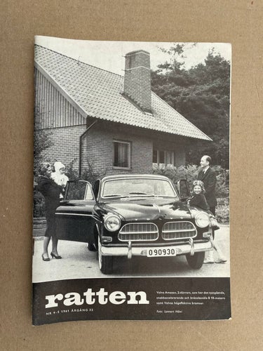 VOLVO Tidning Ratten 1961 Nr. 4 - 5
