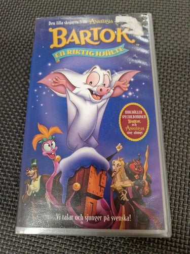 Bartok en riktig hjälte VHS