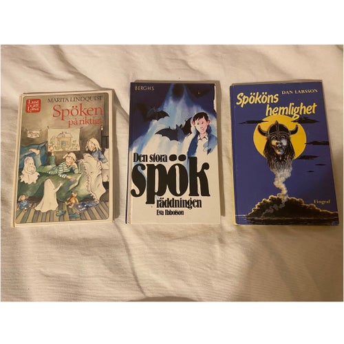 Bokpaket: Spöken på riktigt, Den stora...Spökhistorier, Spököns hemlighet
