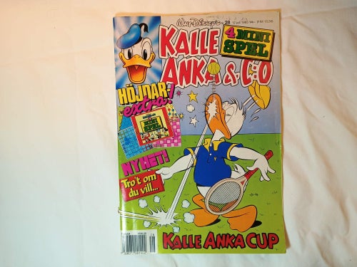 Kalle Anka & co - 1993 nr 28 - Bilaga: Mini-Spel