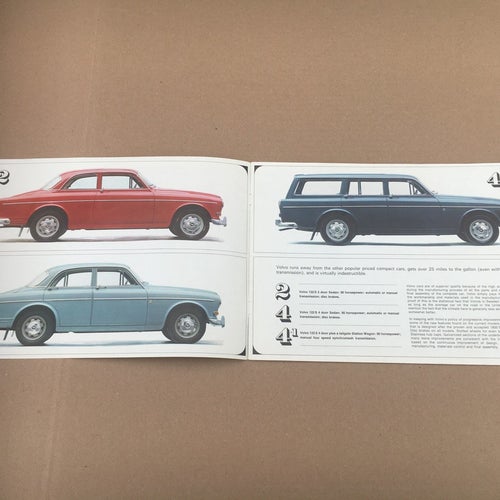 VOLVO Försäljningsbroschyr Amazon 1965