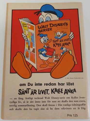 Kalle Anka & Co nr 27 1962/ Carl Barks och Paul Murry / VG