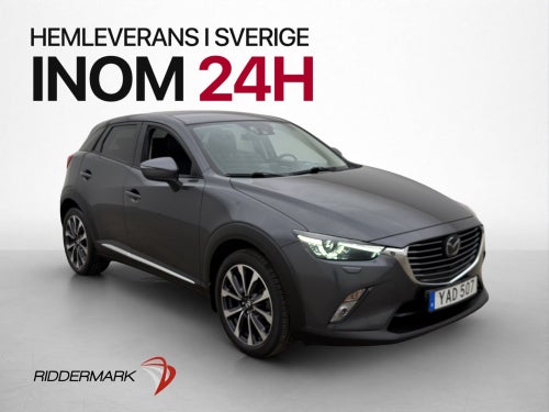 Mazda CX-3 2.0 120hk Optimum BOSE HUD Kamera Skinn Navi