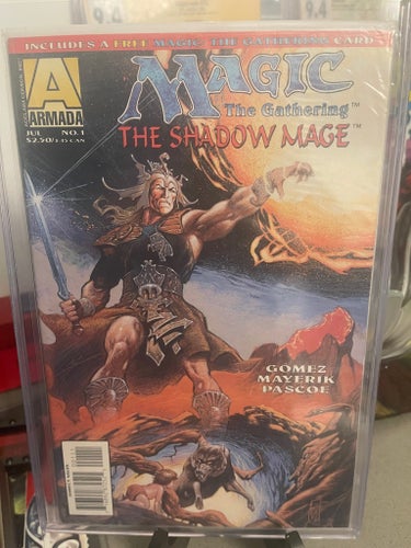 Magic the gathering #1, the shadow mage, armada, 1995, VF/NM