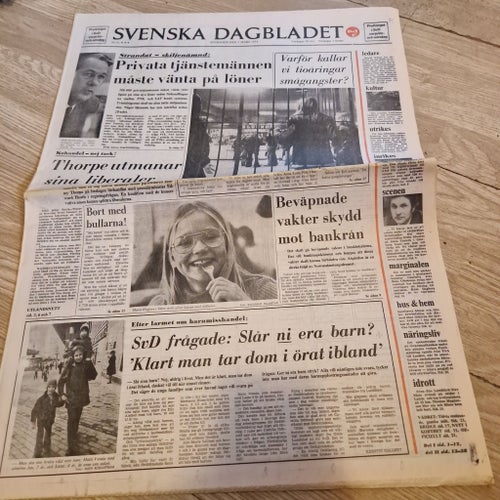 Svenska Dagbladet 3 Mars 1974