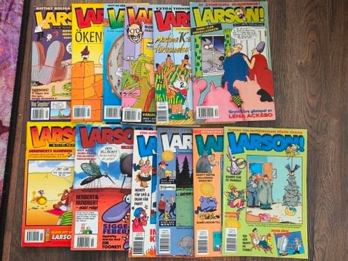 12 Larson 11/1993 10/1994 1,2,34,5,12/1995 15/1997 10,12,13/1998