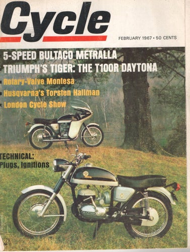 Cycle Magazine - Bultaco Metralla