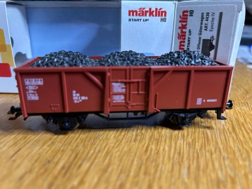Märklin Start Up H0 Öppen Godsvagn med Kol