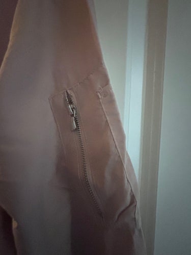 Zara Basic rosa bombar jacka, storlek M