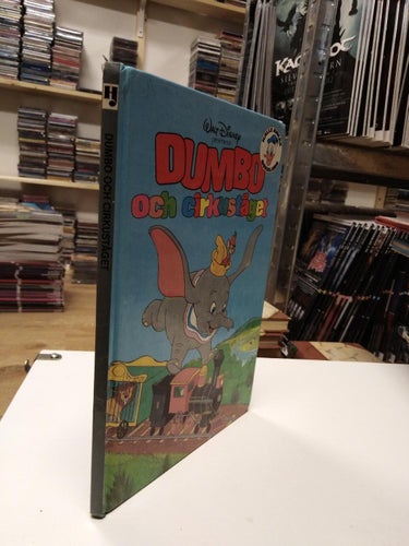 Walt Disney Dumbo och cirkuståget. bok, inbunden. Very Fine plus