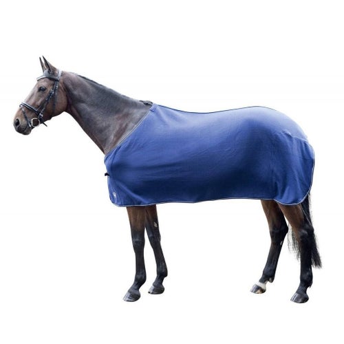 HKM Fleecetäcke Madrid Mörkblå 115cm