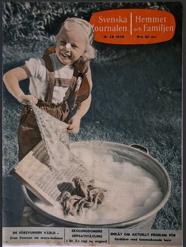 Svenska journalen 28 1958 Kjerstin Göransson-Ljungman, Elisabeth Höök,Ulla Bardh