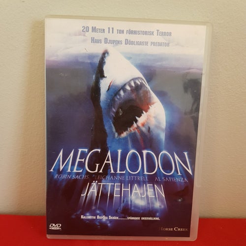 DVD - Megalodon Jättehajen - Fint Skick