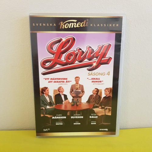 DVD - Lorry Säsong 4 - Peter Dalle, Claes Månsson - Mycket Fint Skick