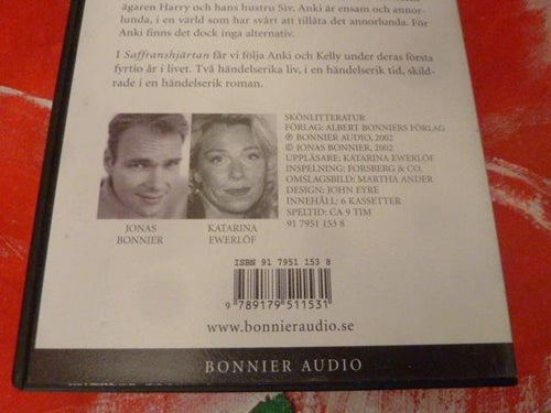 KASSETTBAND, SAFFRANS HJÄRTAN, DEL 2, JONAS BONNIER, KASSETT