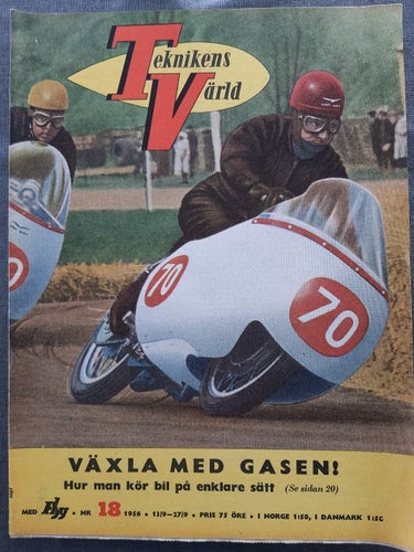 Teknikens Värld nr 18 1956: BMW R26