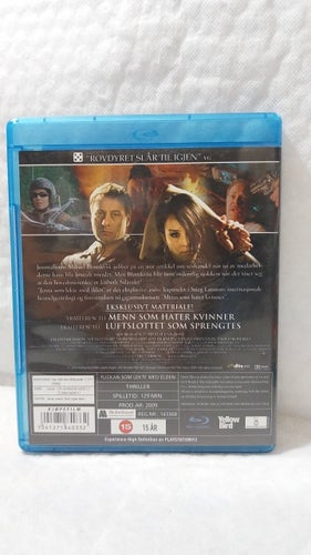 Flickan Som Lekte med elden Blu-Ray (Norsk utgåva / Svensk text)