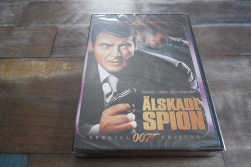 DVD Ny inplastad älskade spion agent 007