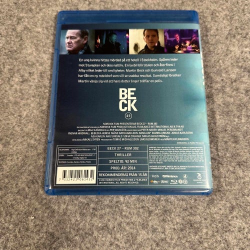 Beck 27 - Rum 302 - Blu-ray