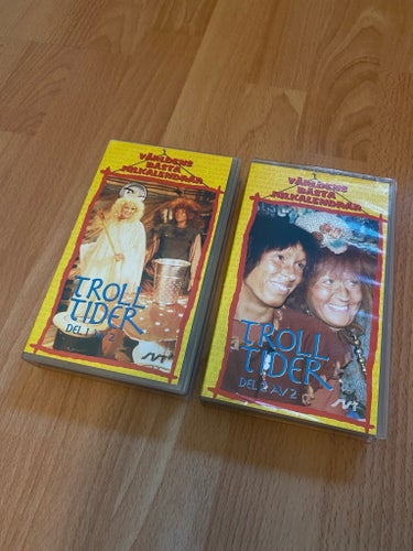 Trolltider Del 1 och 2 VHS