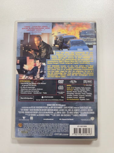 Exit Wounds (DVD) – Tung Action med Steven Seagal & DMX