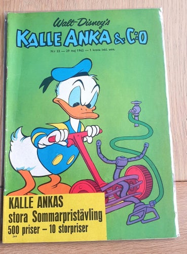 Kalle Anka & C:o Nr 22 från 1962