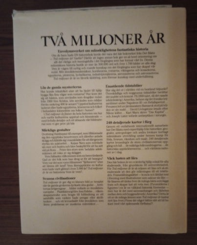 Två miljoner år. Rikt illustrerad bok från Readers Digest, Det bästa