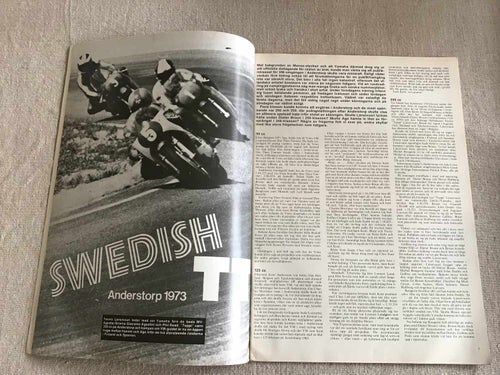 ALLT OM MC NR 8 1973 ANDERSTORP GP,BMW R69,CROSS VM FRANKRIKE,HONDA CR 250