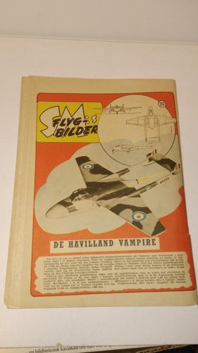 Seriemagasinet 1954 nr 32. SM:s Flygbilder 32