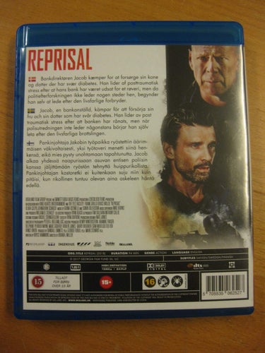 REPRISAL - BRUCE WILLIS, FRANK GRILLO - BLU-RAY