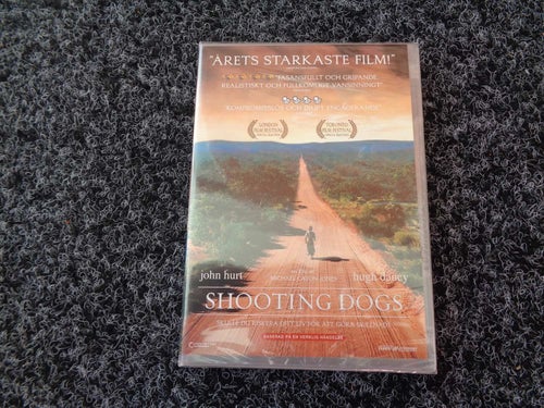 DVD-SHOOTING DOGS *John Hurt, Hugh Dancy* Ny inplastad