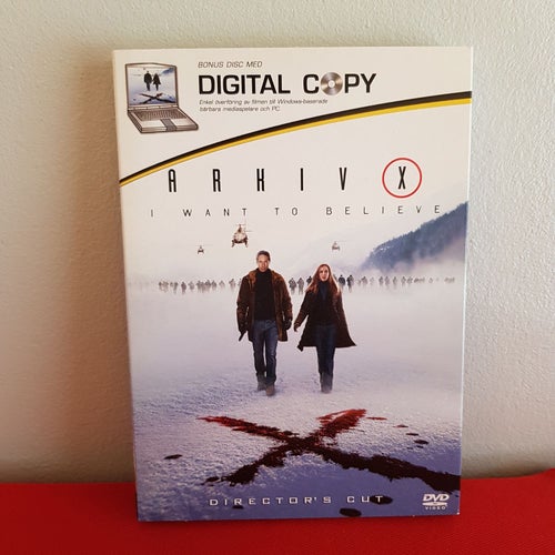 DVD - Arkiv X Director's Cut - Slipcase - Mycket Fint Skick