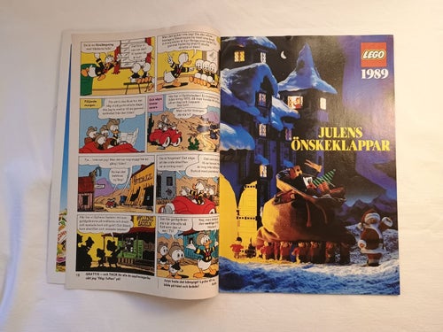 Kalle Anka & co - 1989 nr 46 - Bilaga: Julens Önskeklappar LEGO