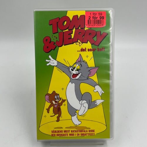 Tom & Jerry ...det osar katt VHS