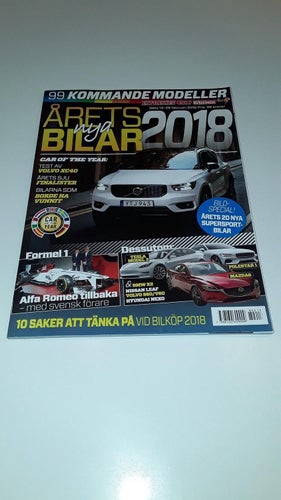 Årets nya bilar 2018