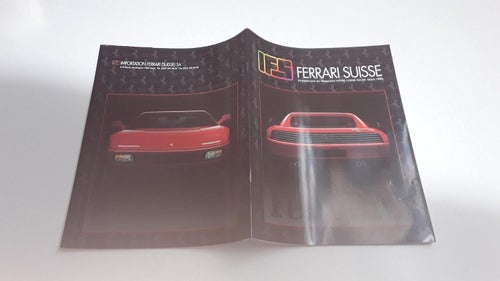 Ferrari Hors Ligne supplement no 55 1992 på tyska