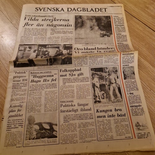 Svenska Dagbladet från 3 juli 1975