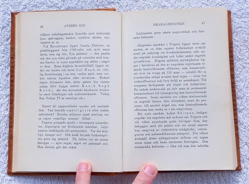 Anders Eje: Smaragdögonen (yarva) – romanen om en rajas älskade (1934)